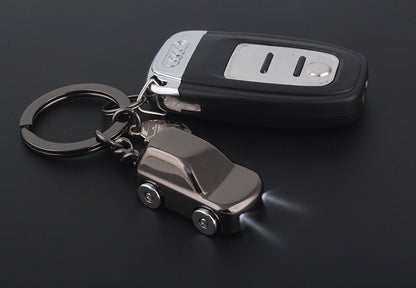 LED Light Car Keychain