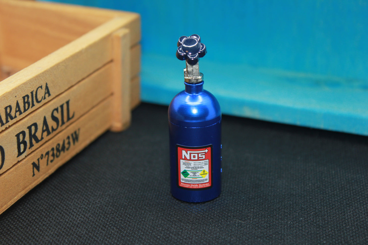 NOS - Nitrous Bottle Car Air Freshener - High Performance Scent