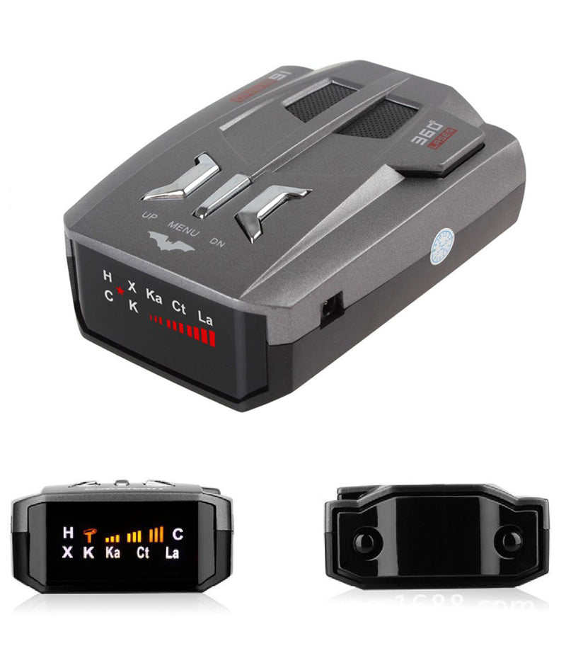 Advanced Car Radar Detector - Police Speed Trap & Safety Alert System